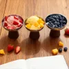 كأس من الآيس كريم لكأس الحلوى ذات القدمين العالية Specification image
